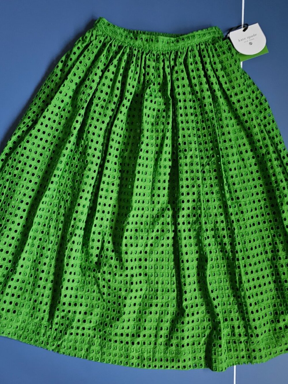 Kate Spade New York x Target eyelet shell tank top green Skirt set xxs xs - Picture 5 of 7